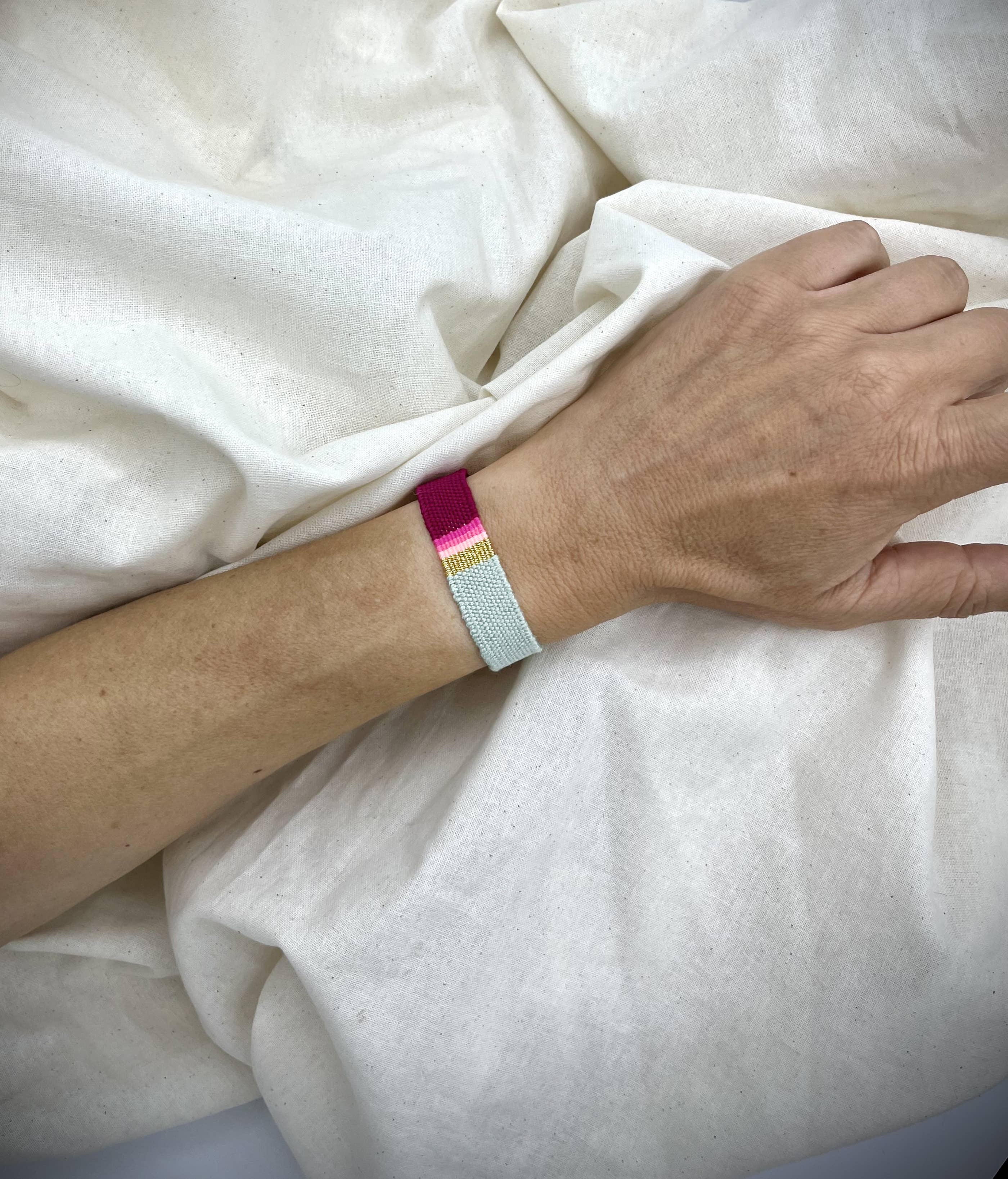 MURAVITO - Wholesale Woven/Braided Bracelet - PURPLE HAZE 082