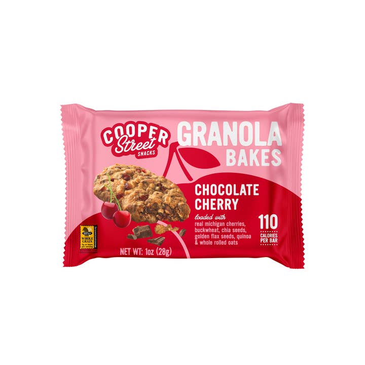 Cooper Street - Wholesale Granola - 1oz Chocolate Cherry Granola Bakes 48 Count1