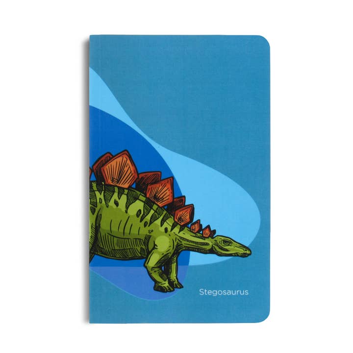 Journal non ligné de dinosaure stégosaure pour la vente par Untitled Union