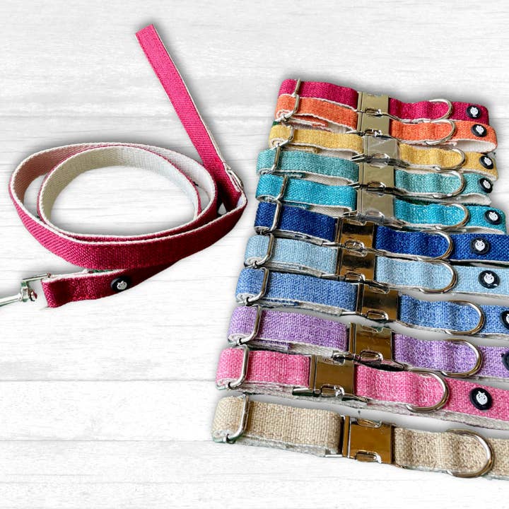 Bibs, Bandanas, & Bows - Wholesale Pet Collar - Dog - Hemp & Cotton Collar