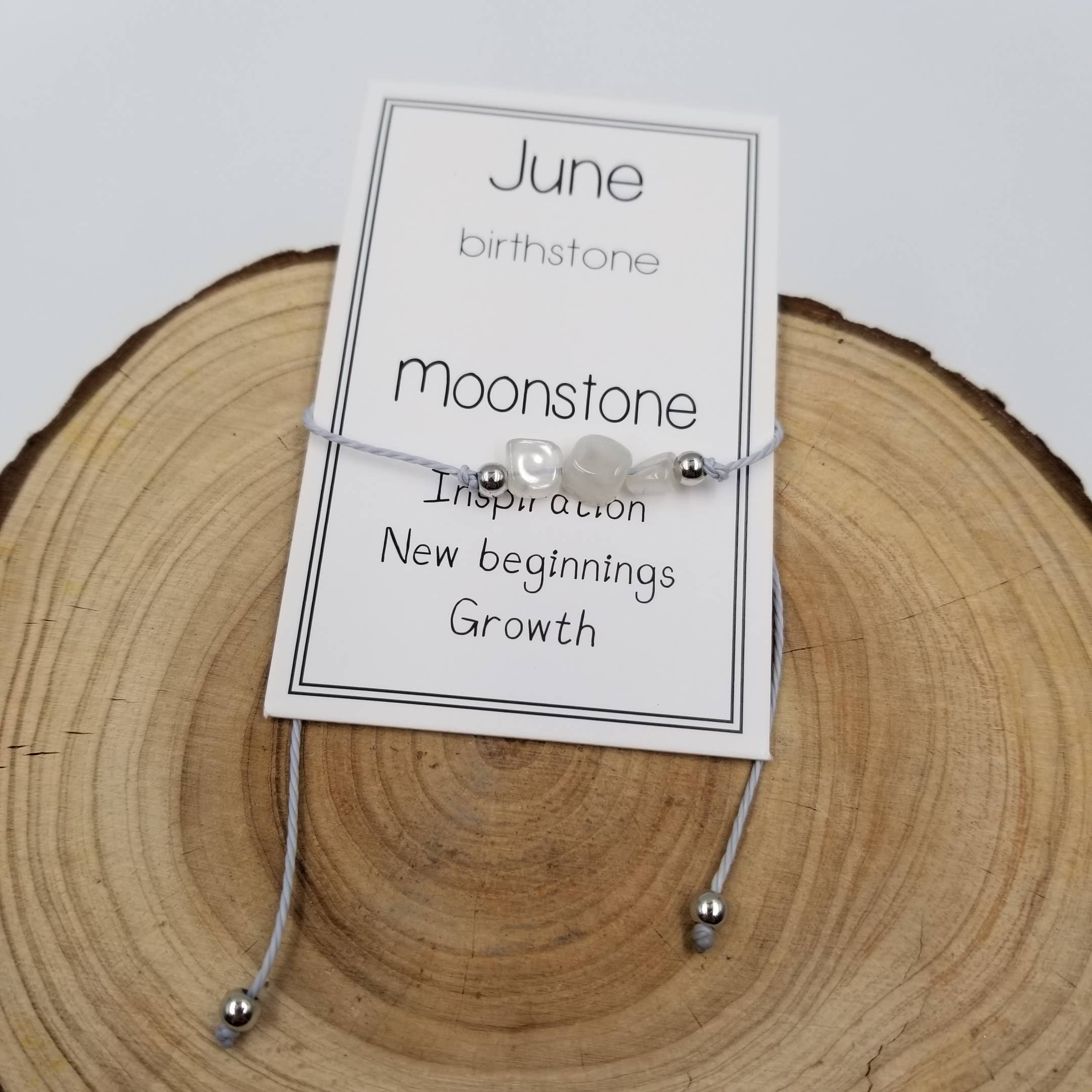 CHAKRA JEWELRY - Wholesale Armband met kralen - Handgemaakte verjaardagssteen armband van natuurlijke steen met kaart5