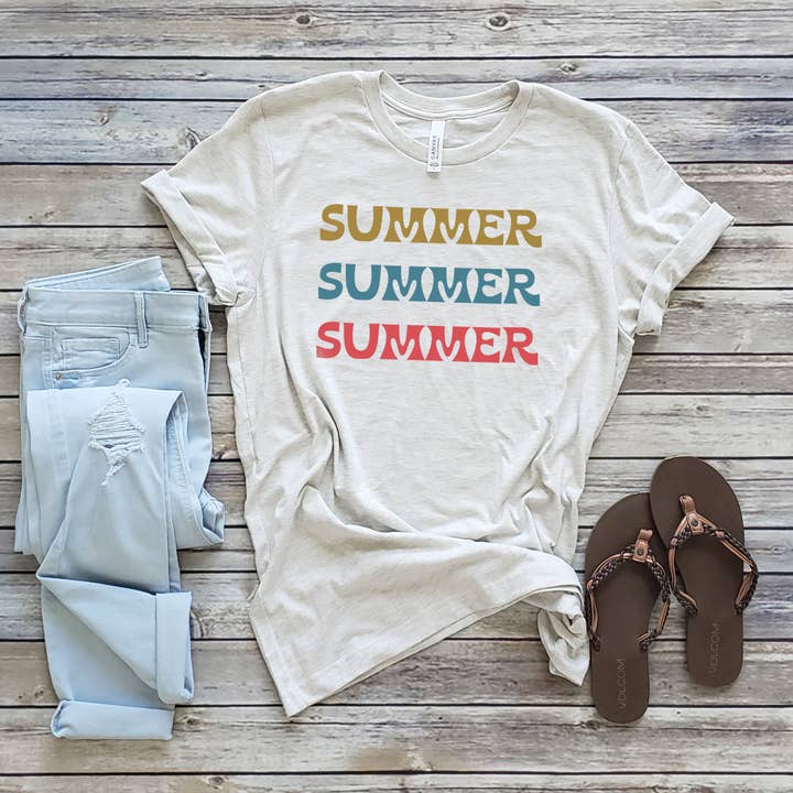 T-SHIRT D'ÉTÉ ET D'ÉTÉ | TAILLES XS-2XL pour la vente par Loopty Loo Designs