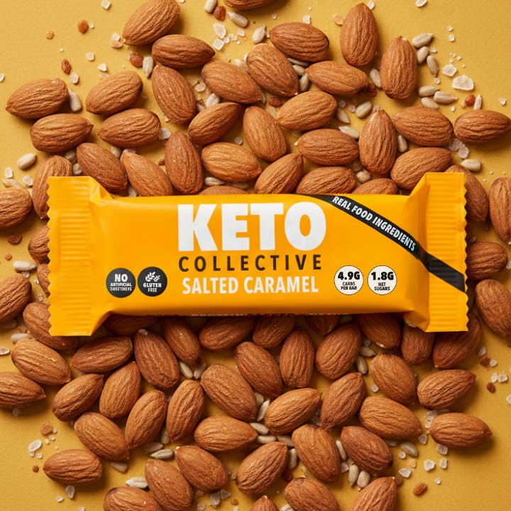 Barras Keto de Caramelo Salgado (x 15) por atacado de Keto Collective