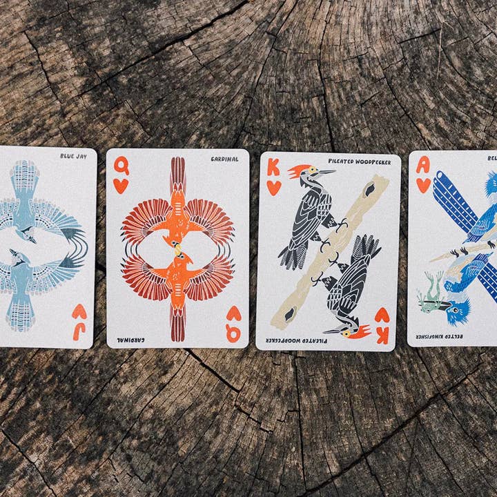 Woosah Outfitters – Engroshandel Spillekort – Bird Nerd spillekort5