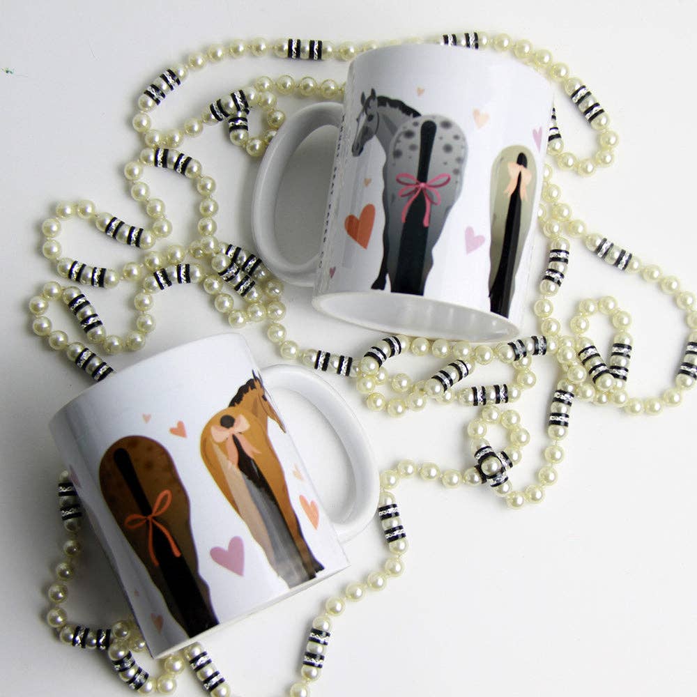 Hunt Seat Paper Co. - Vente Tasse à café - Tasse à café Croquette Butts1