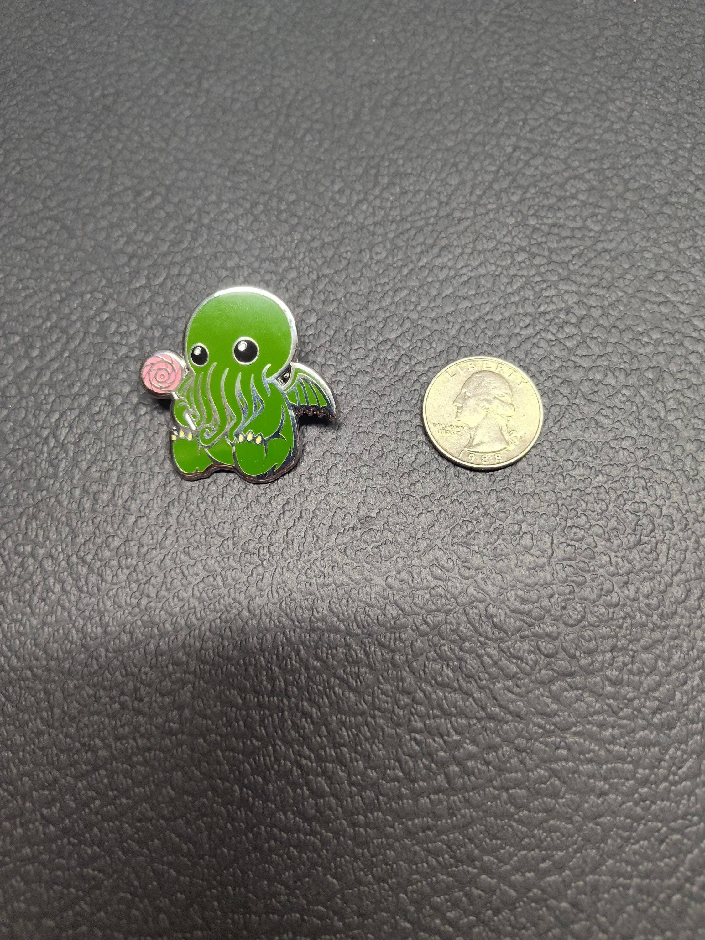 Mountain's Misfits - Wholesale Lapel Pin/Button - Cthulhu & Candy Enamel Pin - Cthulhu Lovecraft Pin2