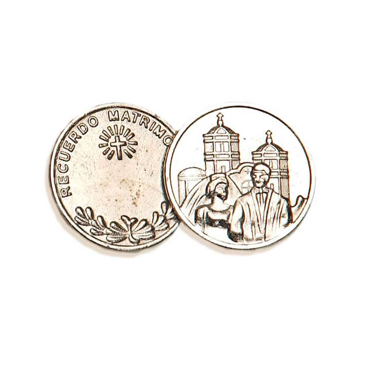 Portofino International Trading, USA - Wholesale Keepsake Coin/Token - Silver Arras Coins