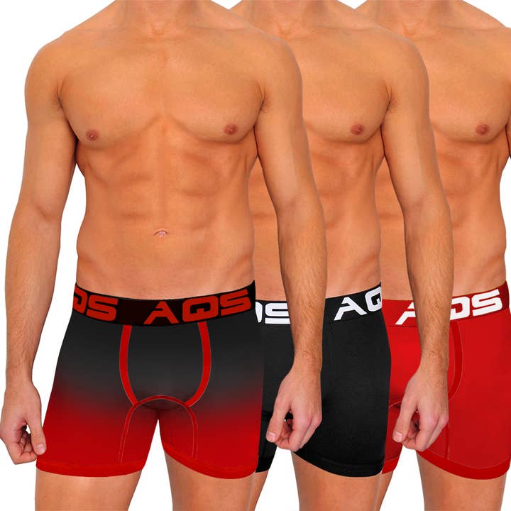 AQS Ombre Boxer/Trunk-Pack of 3 Pack for wholesale by AQS Brand Inc.