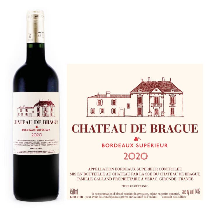 Castelo de Brague Tinto 2020 por atacado de Château de Brague