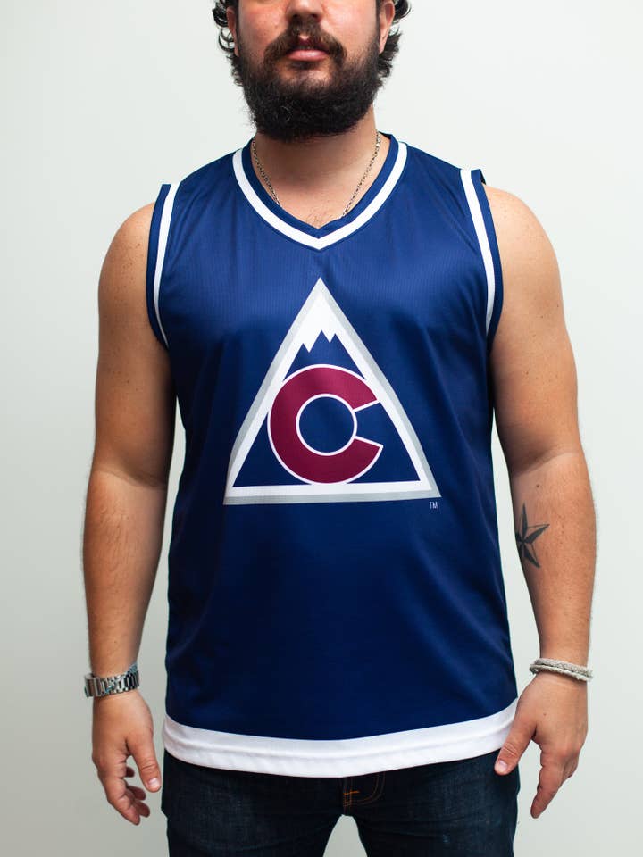 Colorado Avalanche Alternate Hockey Tank for wholesale by Bench Clearers