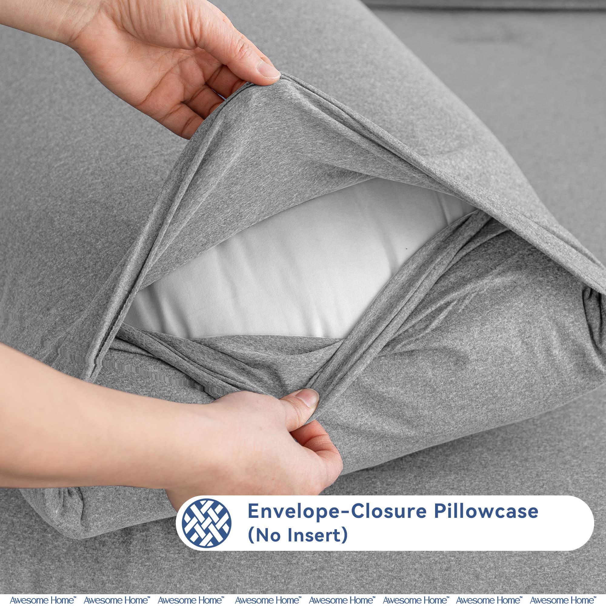 Awesome Home - Wholesale Bedding Set - Soft Easy Care Jersey Comforter Set, 2-Piece11