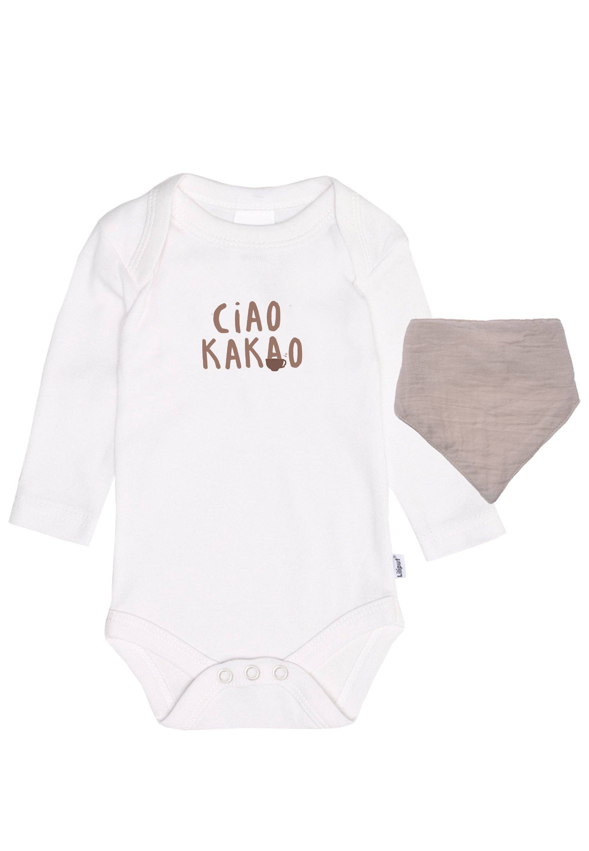 Liliput - Wholesale Clothing Set - Baby - 2-piece set, long-sleeve bodysuit Ciao Kakao and scarf0