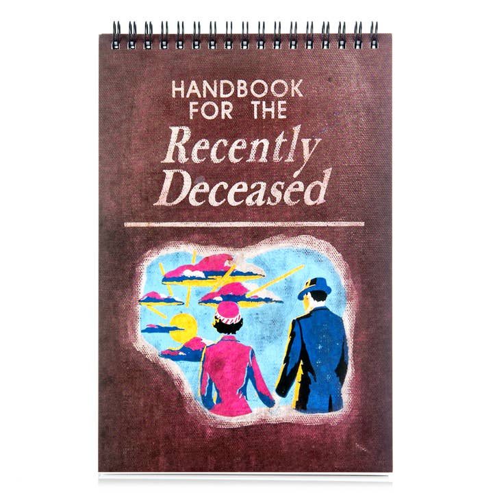 Conquest Journals - Wholesale Notepad - Beetlejuice Handbook for the Recently Deceased Steno Notepad