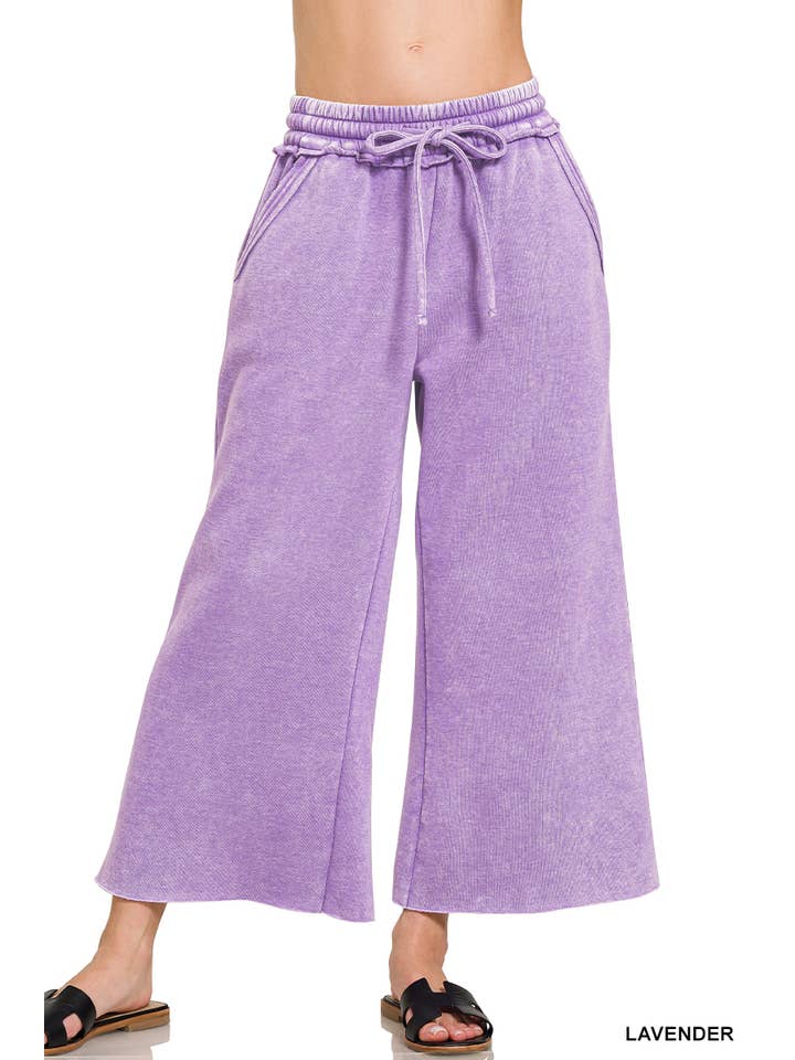 42POPS – Engroshandel Loungesweatpants/jogginbukser – til kvinder – .Snow Wash Fleece Sweatpants med lommer39