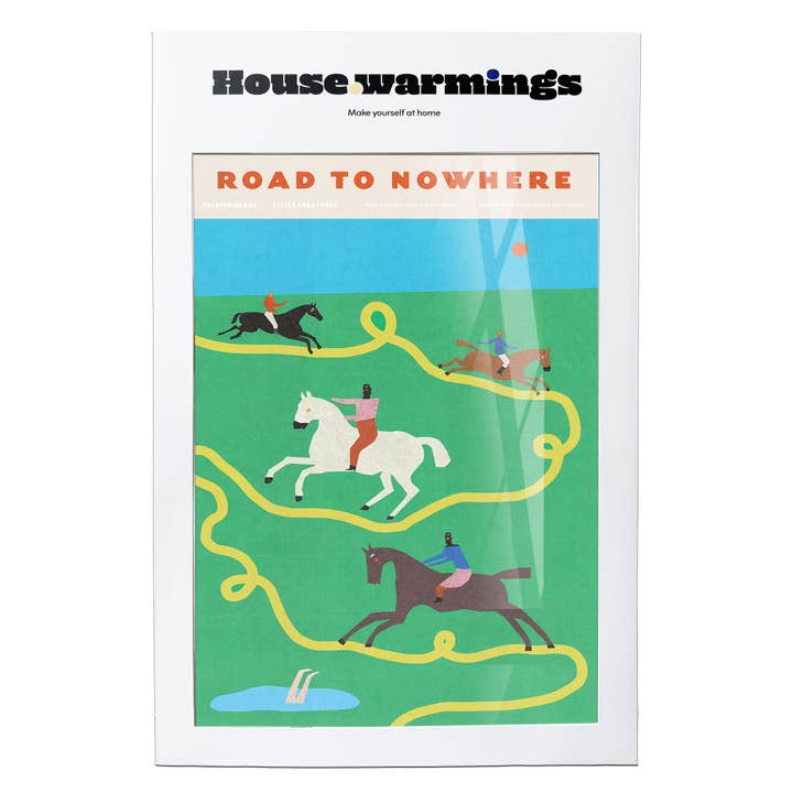 KØRSEL TIL INGENSTEDS Kunsttryk - A3 Størrelse for engroshandel hos Jolly Awesome