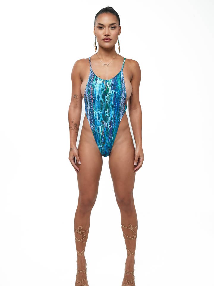 Monokini de tiro ultra alto Nanet para venta al por mayor de Novados Swim