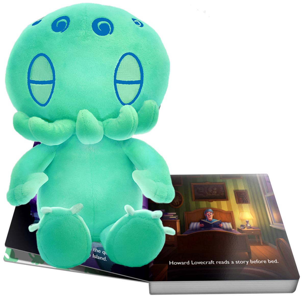 C is for Cthulhu - Wholesale Stuffed/plush toy – Kids & baby - Sweet Dreams Cthulhu & Glow-in-the-Dark C is for Cthulhu Plu3