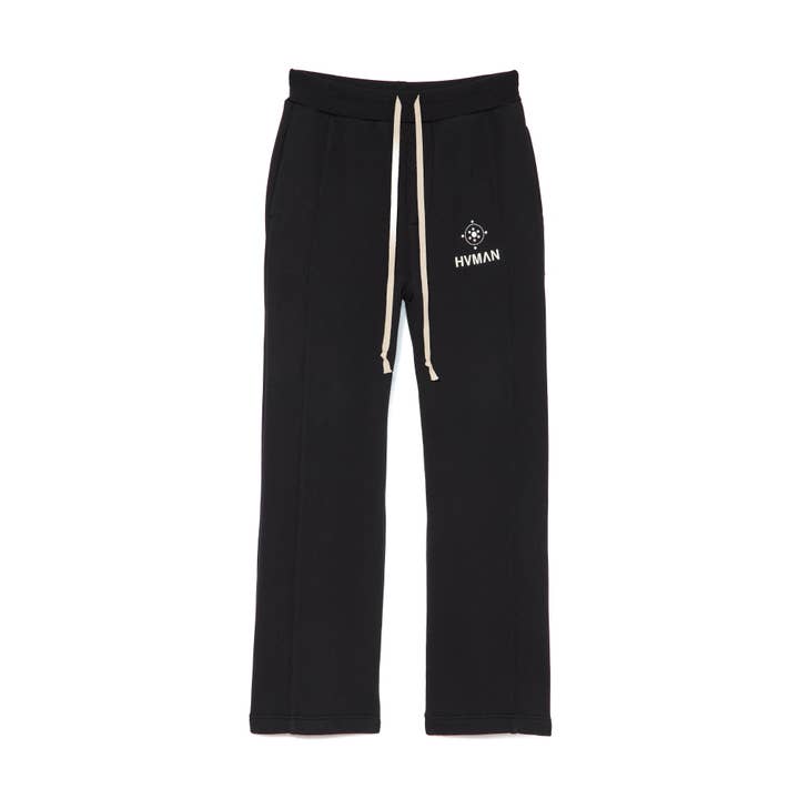 Hvman's Oversized Sweatpants in Black for wholesale by Cult of Individuality