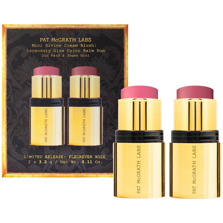 Pat McGrath Mini Divine Cream Blush: Legendary Glow Colour Balm Duo for wholesale by Beauty Goddess
