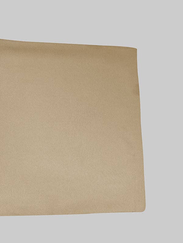 KHAKI Loose Wide Leg Solid Color Casual Pants Bottoms Trousers for wholesale on Faire16