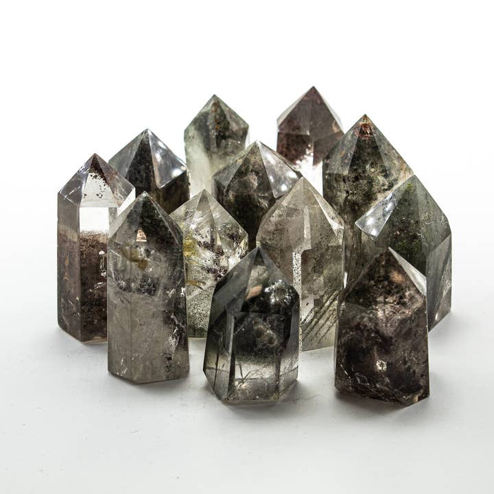 Quasar Gems USA - Wholesale Spiritual stone/crystal - Garden Quartz Polished Points Per Pcs1