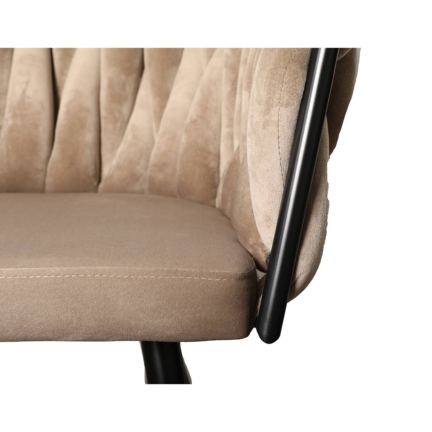 Pole To Pole - Vendita all'ingrosso Sedie - Sedia Wave in velluto5