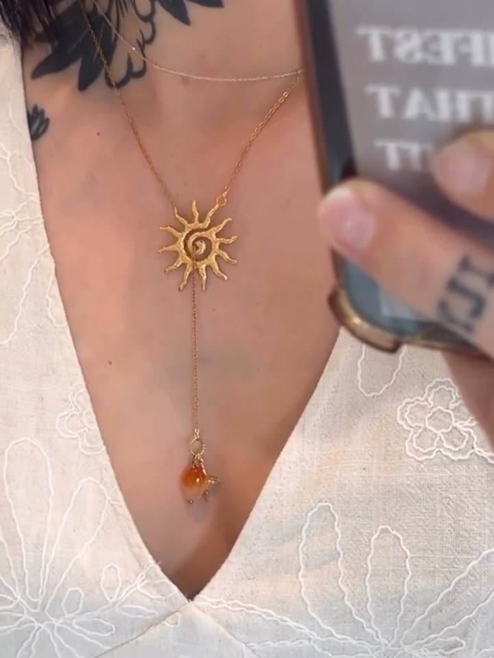 Justerbar kedja "Sun Spiral" för wholesale av the great blossom