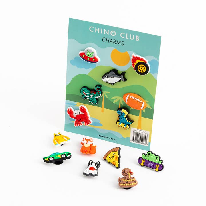 Boys 7 x Chino Charm Packs for wholesale by Chino Club