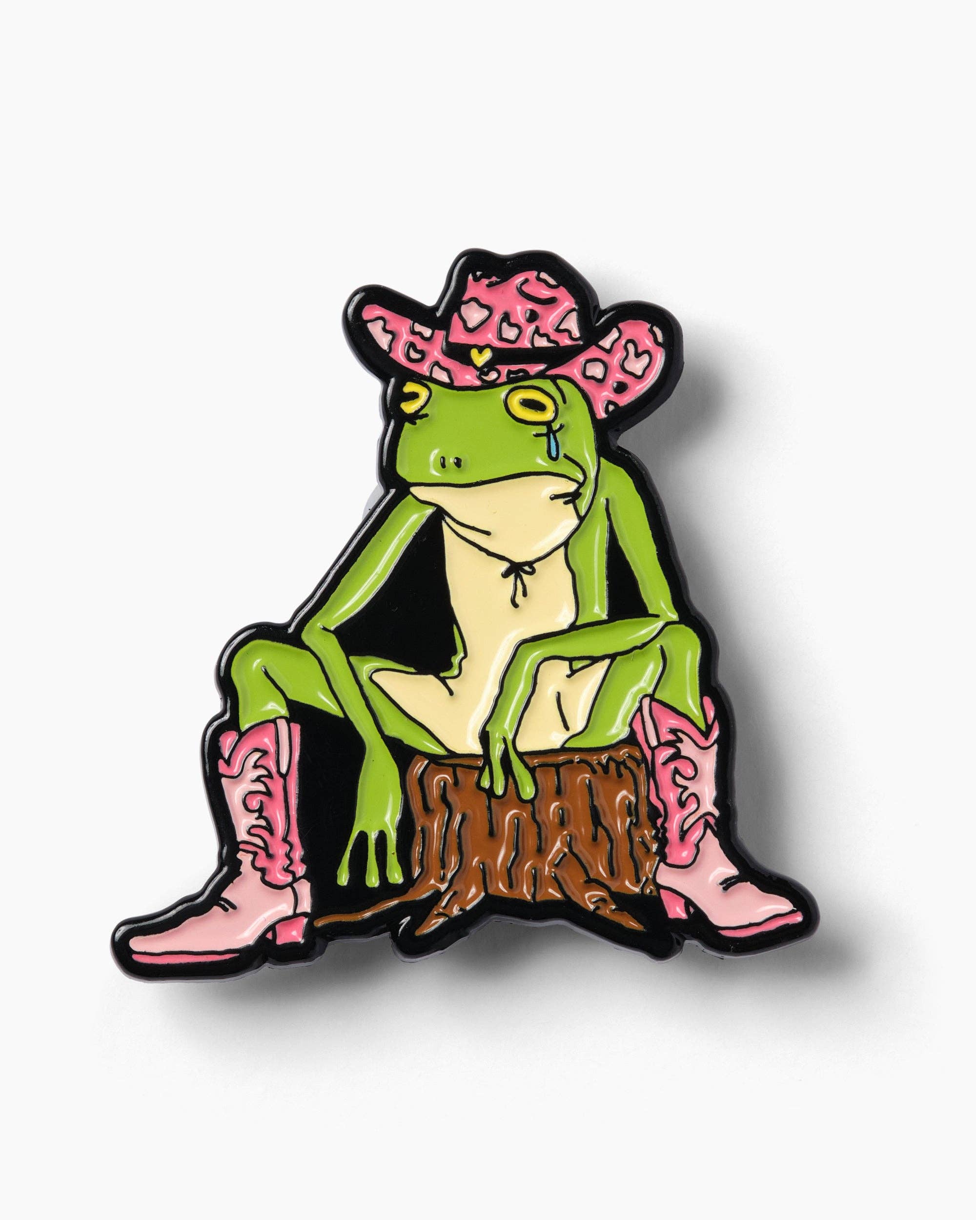 Threadheads - Wholesale Lapel pin/button - Sad Frog Enamel Pin