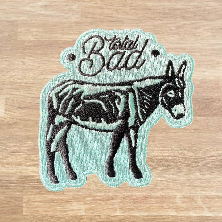 Iron On Patch - Total Badass Patch for wholesale by Spruce Seed