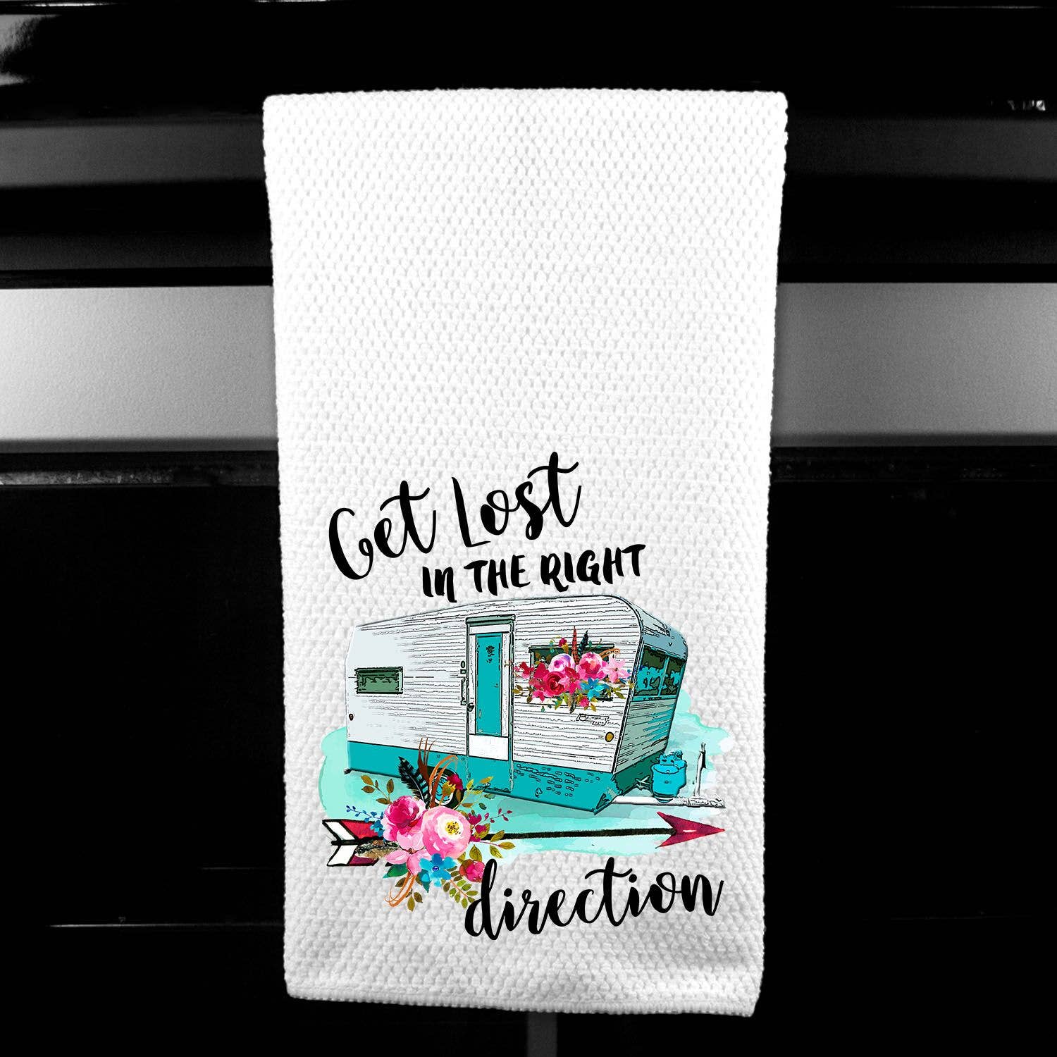 Dasha Alexander - Wholesale Tea Towel - Get Lost in the Right Direction Microfiber Towel0