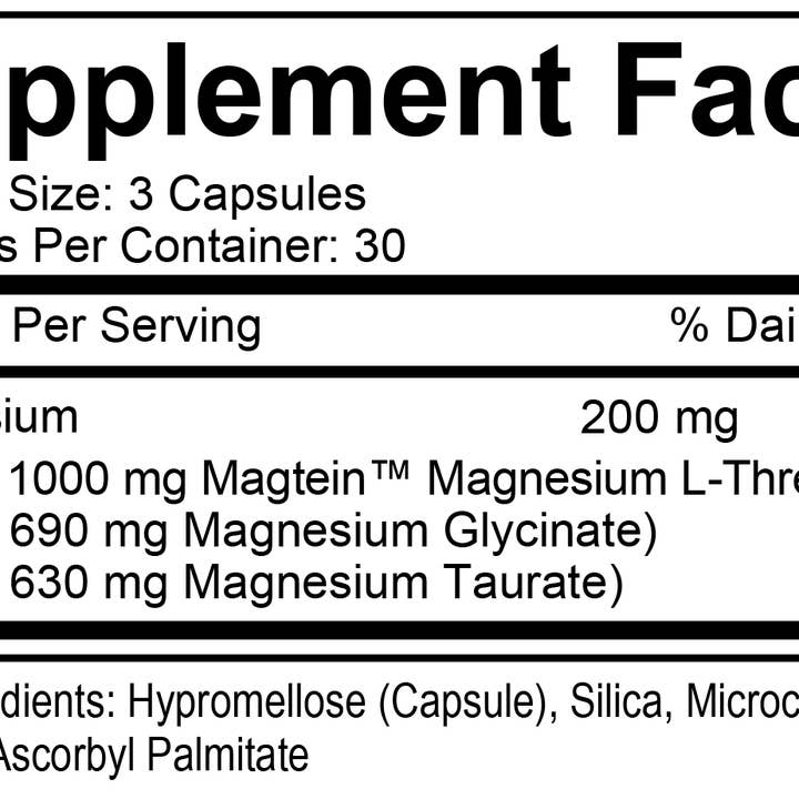 Natural Stacks - Wholesale Oral Supplement/Vitamin - MagTech® Magnesium2