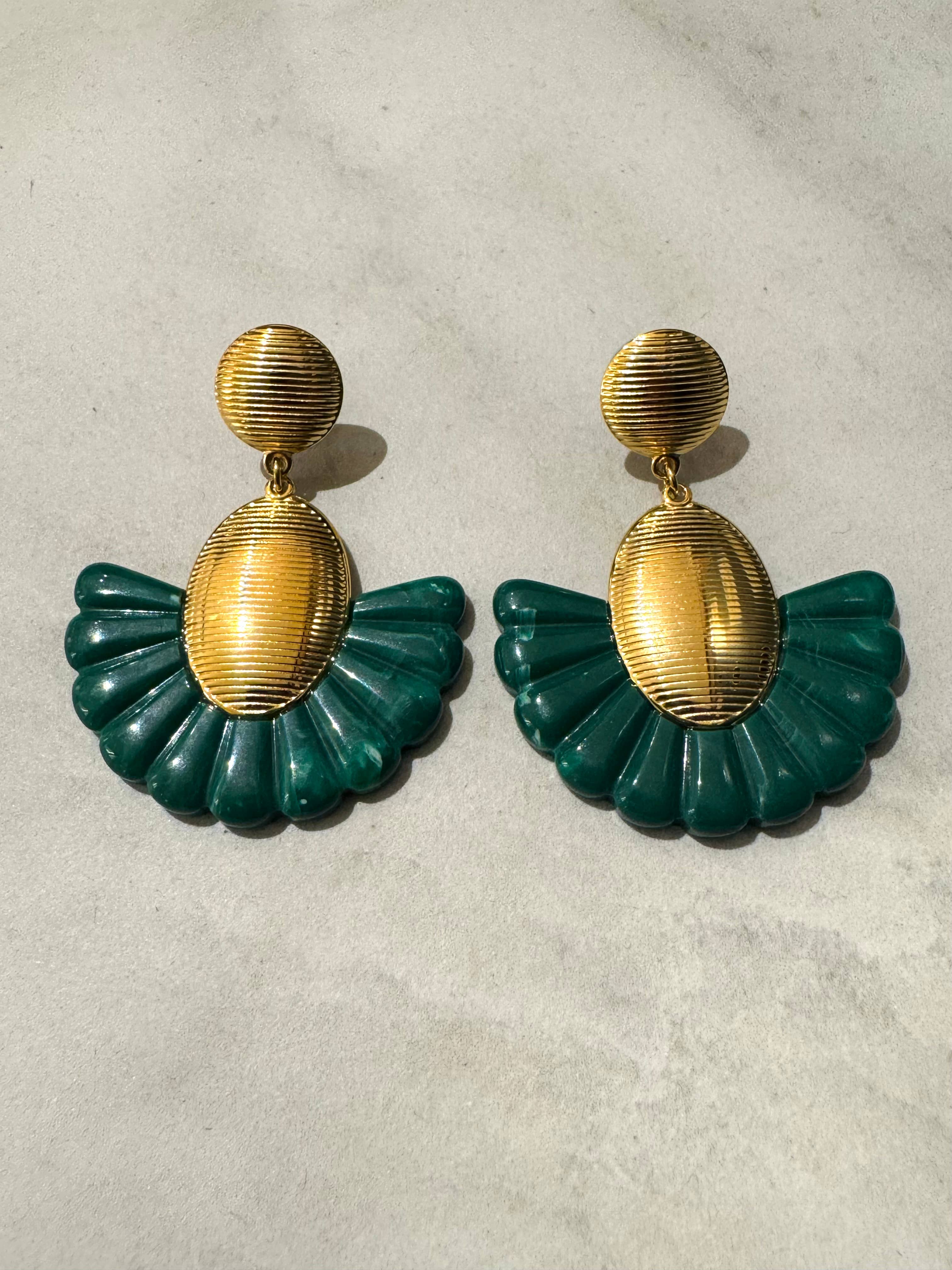 Cassette Barcelona - Vente Boucles d'oreilles pendantes - Boucles d'oreilles Rocel en acier inoxydable0