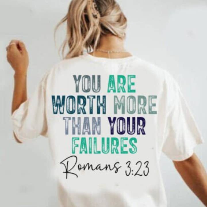You Are Worth Tee for wholesale by Beyoutiful
