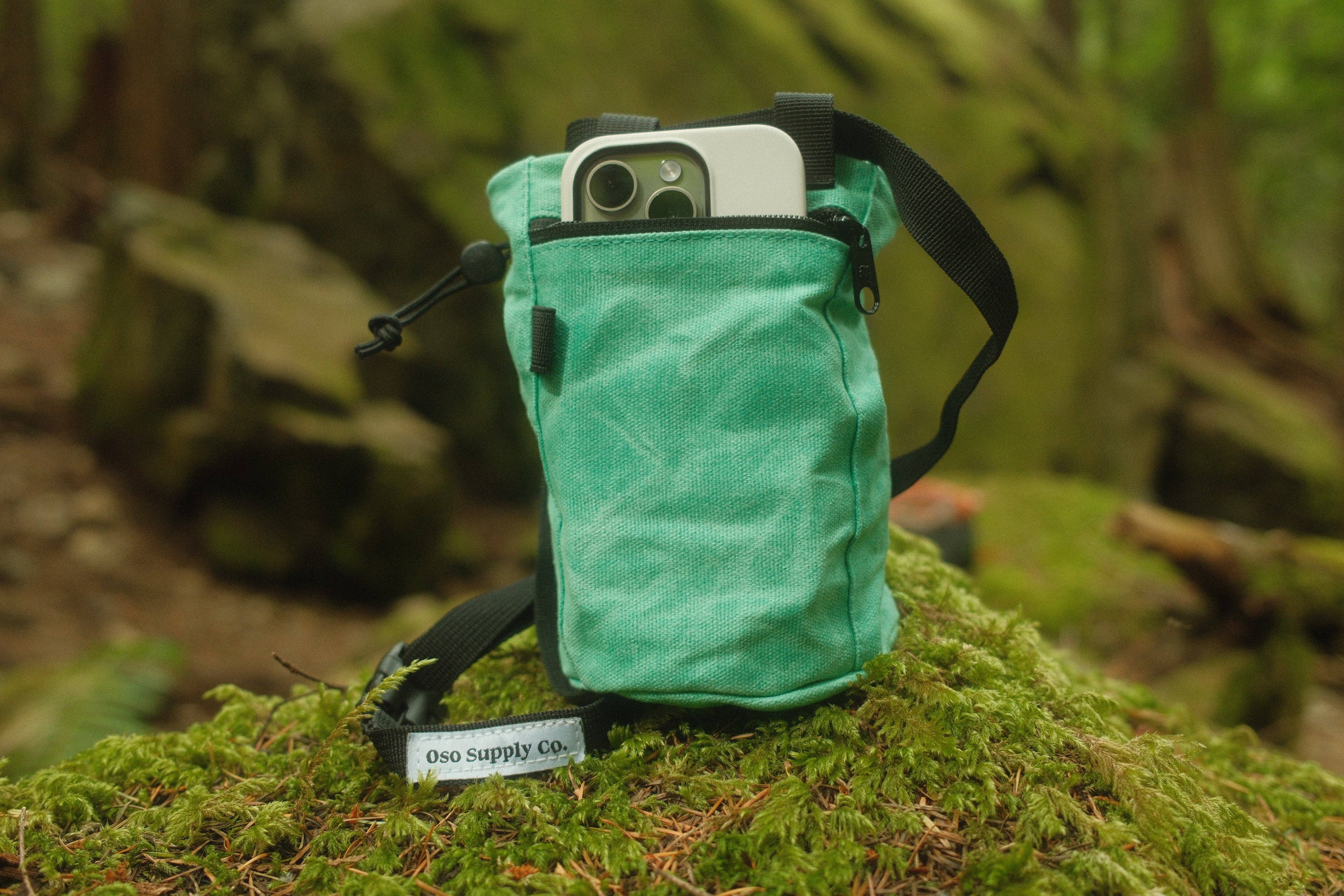 Oso Supply Co - Wholesale Drawstring Bag - Unisex - Waxed Canvas Chalk Bags34