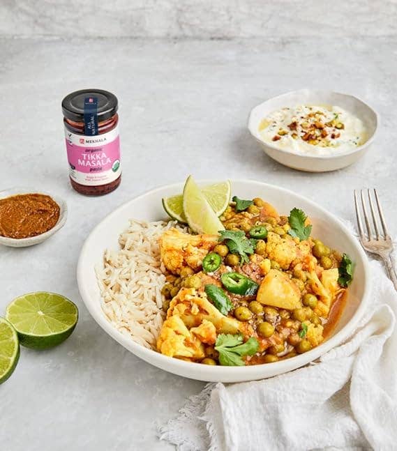 Mekhala Living Inc – Großhandel Soße – Bio-Tikka-Masala-Paste 3,53 Unzen2