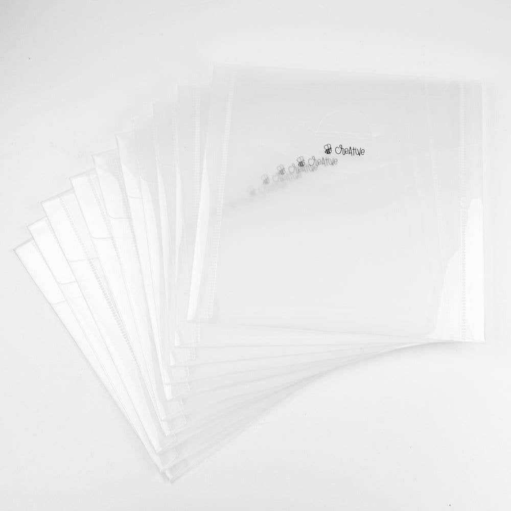 Honey Bee Stamps - Wholesale Craft supplies - Bee Creative - Square Storage Pockets 6.75" x 6.75"2