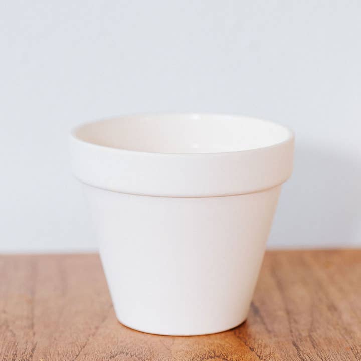 Carter & Rose - Wholesale Plant Pot - White Porcelain Pot1