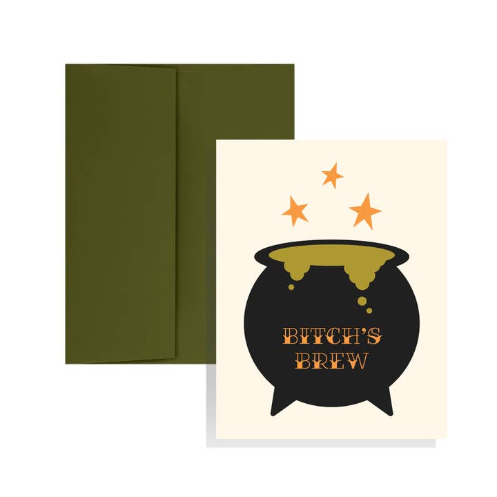 B*tch's Brew Card for wholesale by KGS Design Studio