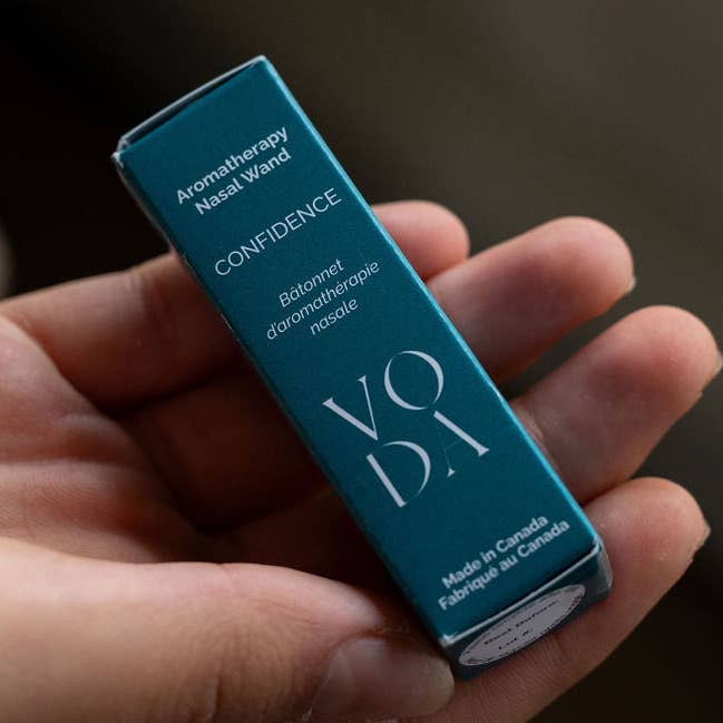 Confidence Aromatherapy Nasal Wand for wholesale by Voda Retreats