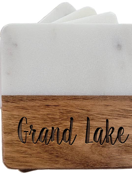 City Script - MW Coaster for wholesale by Familiar Goods