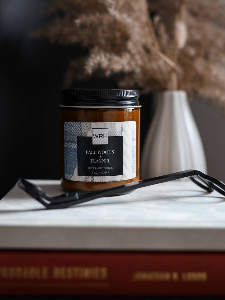 Fall Woods + Flanelle pour la vente par Wild Rose & Harmony Co.