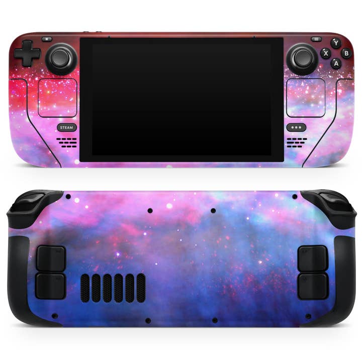 Computador Kit Espacial Rosa e Azul Vivo por atacado de DesignSkinz