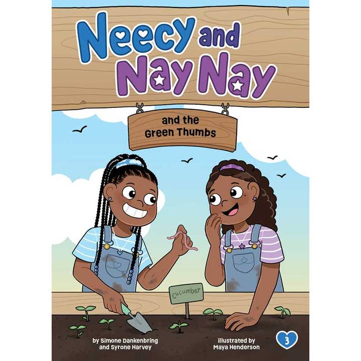 Neecy and Nay Nay and the Green Thumbs (Neecy and Nay Nay #3) (A Little Bee Books Chapter Book Series) by Simone Dankenbring for wholesale by Simon & Schuster
