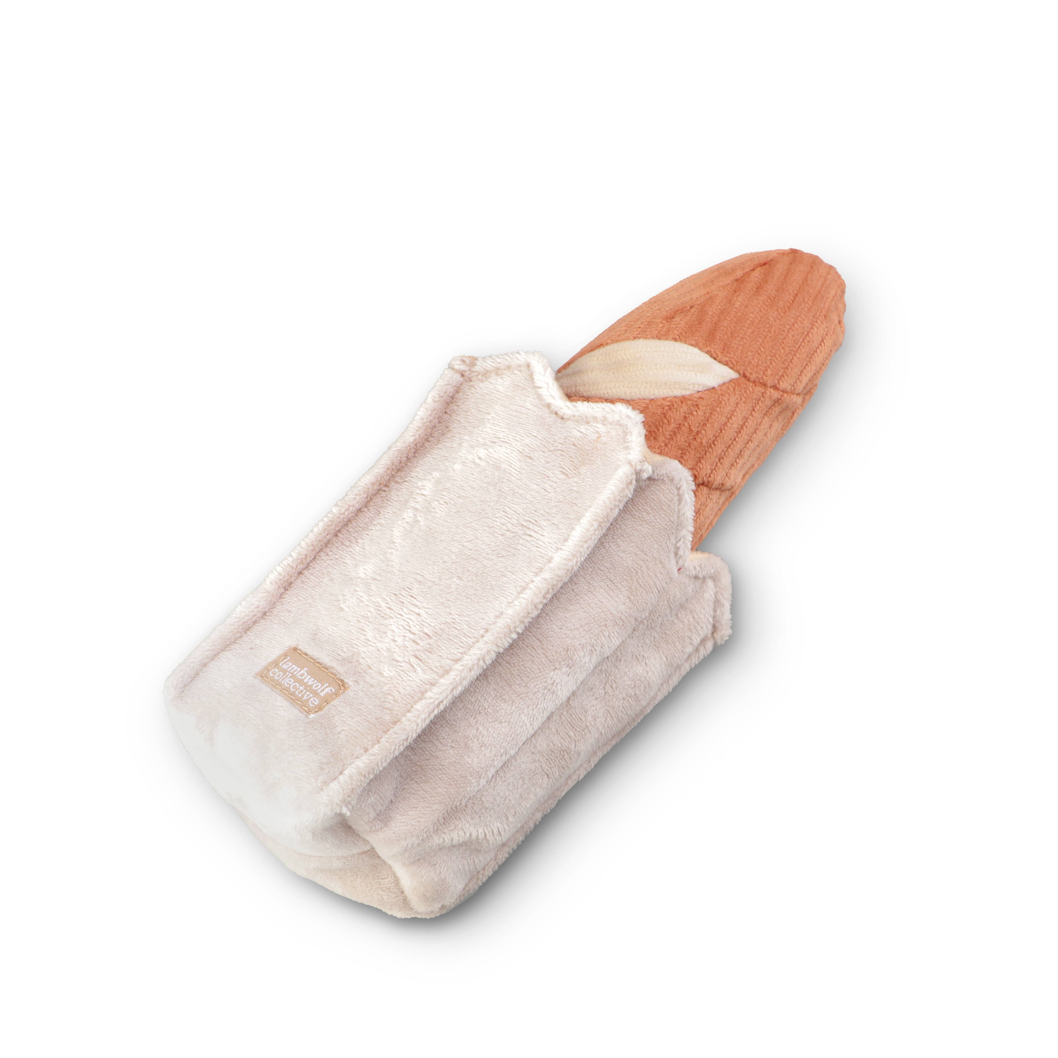 Lambwolf Collective - Wholesale Pet Squeaky Toy - Dog - MINI BAGUETTE