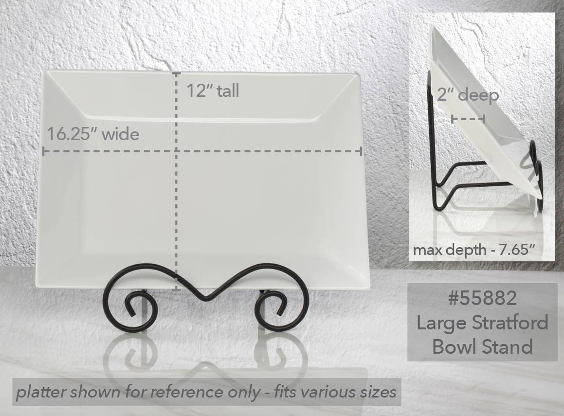 Tripar International - Wholesale Easel - Large Stratford Metal Bowl Easels7