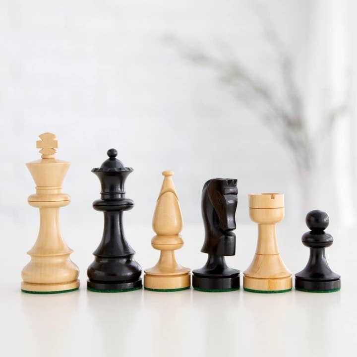Wooden Russian Style Chess Pieces, 3.5 in. King for wholesale by Wood Expressions