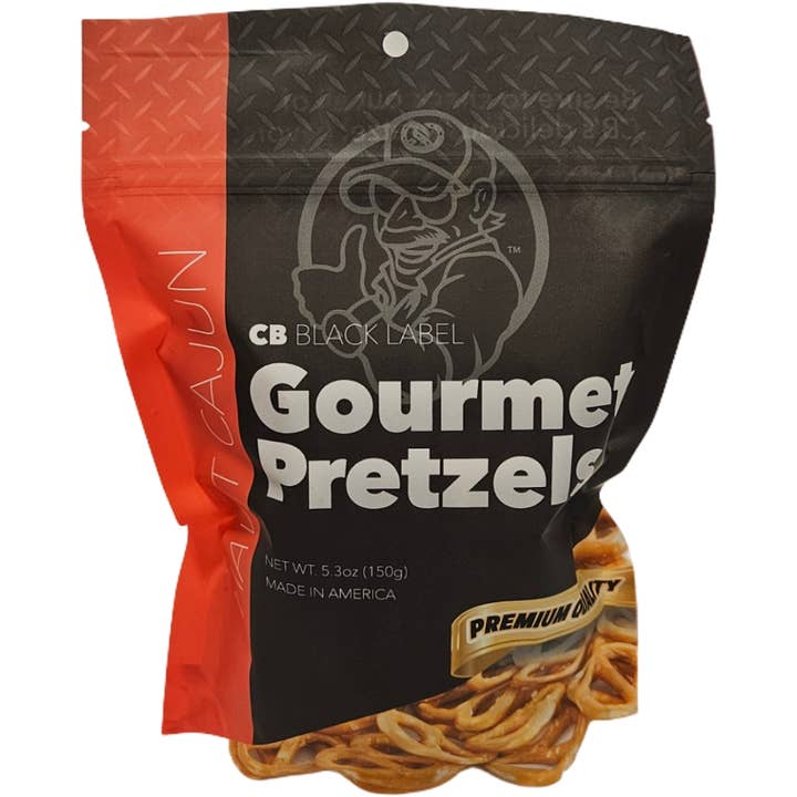 Trucker Treats - Wholesale Pretzels - CB Black Label Hawt Cajun 5,3 oz1