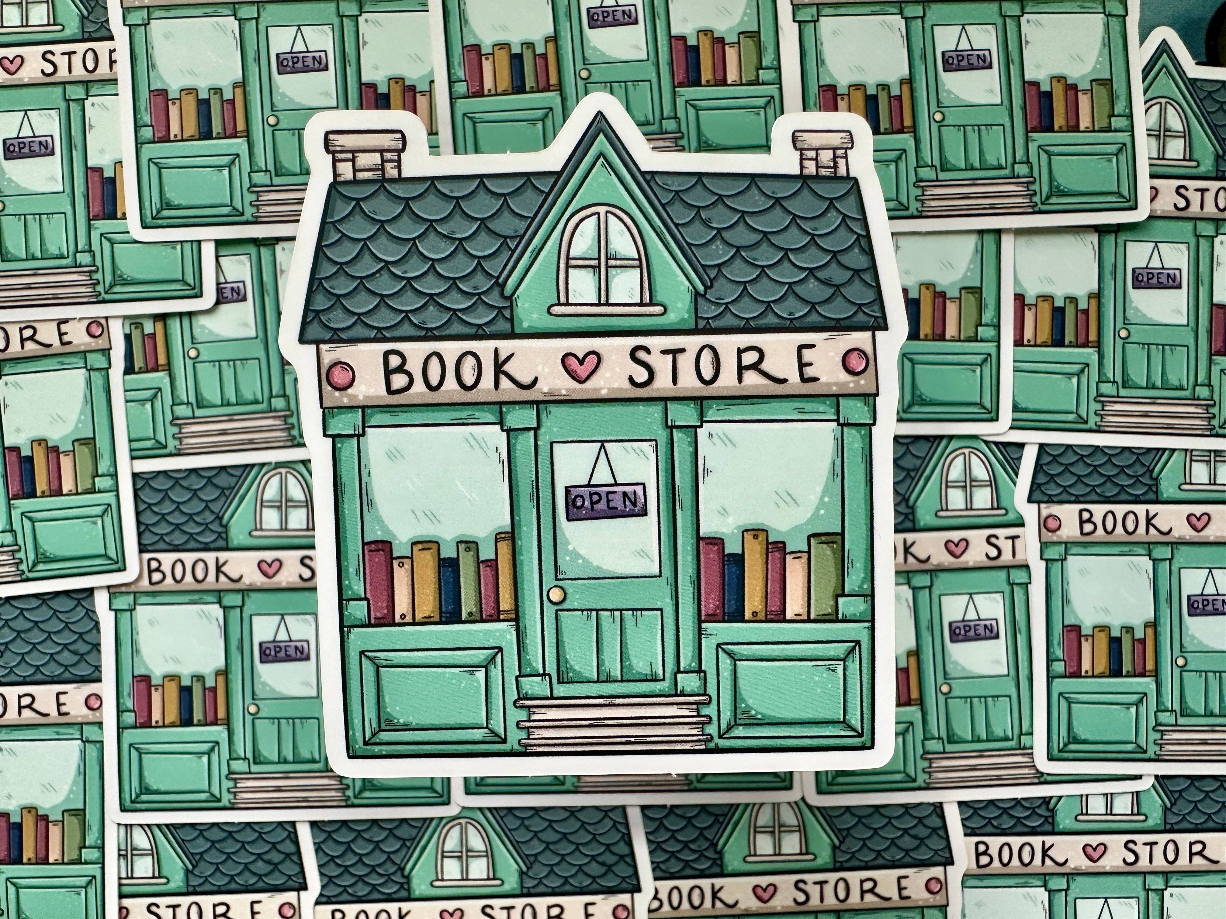 Magic&Books - Wholesale Sticker - Bookstore Die Cut Sticker0