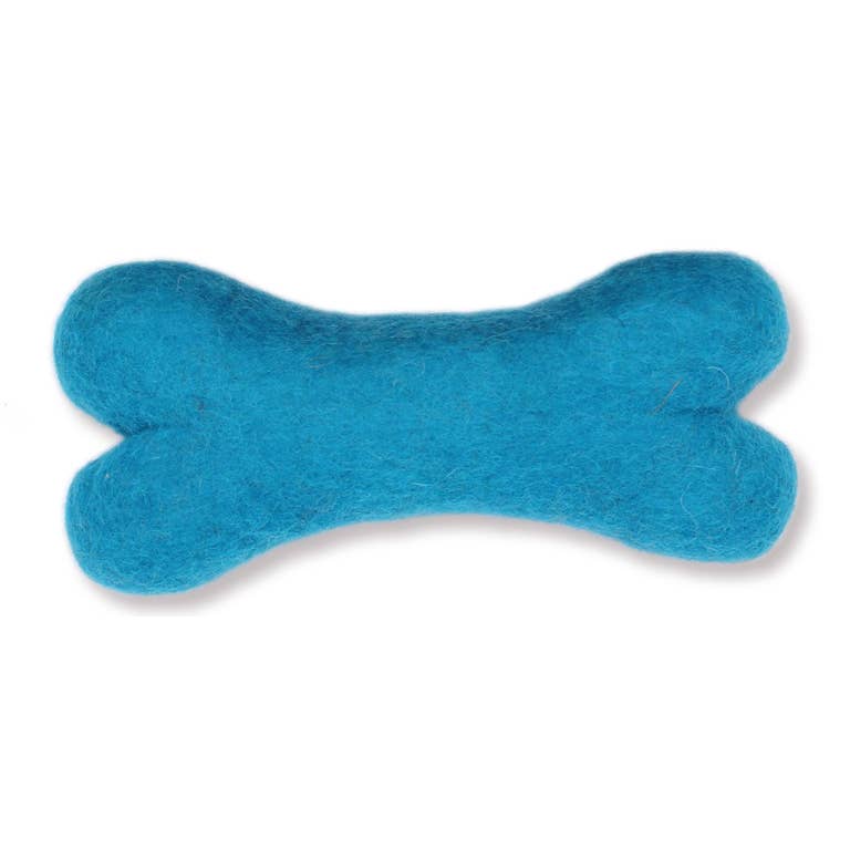 Ethical Global - Wholesale Pet Chew Toy - Dog - Eco Wool Dog Bones/Toys: Fun Colors (Fair Trade)1